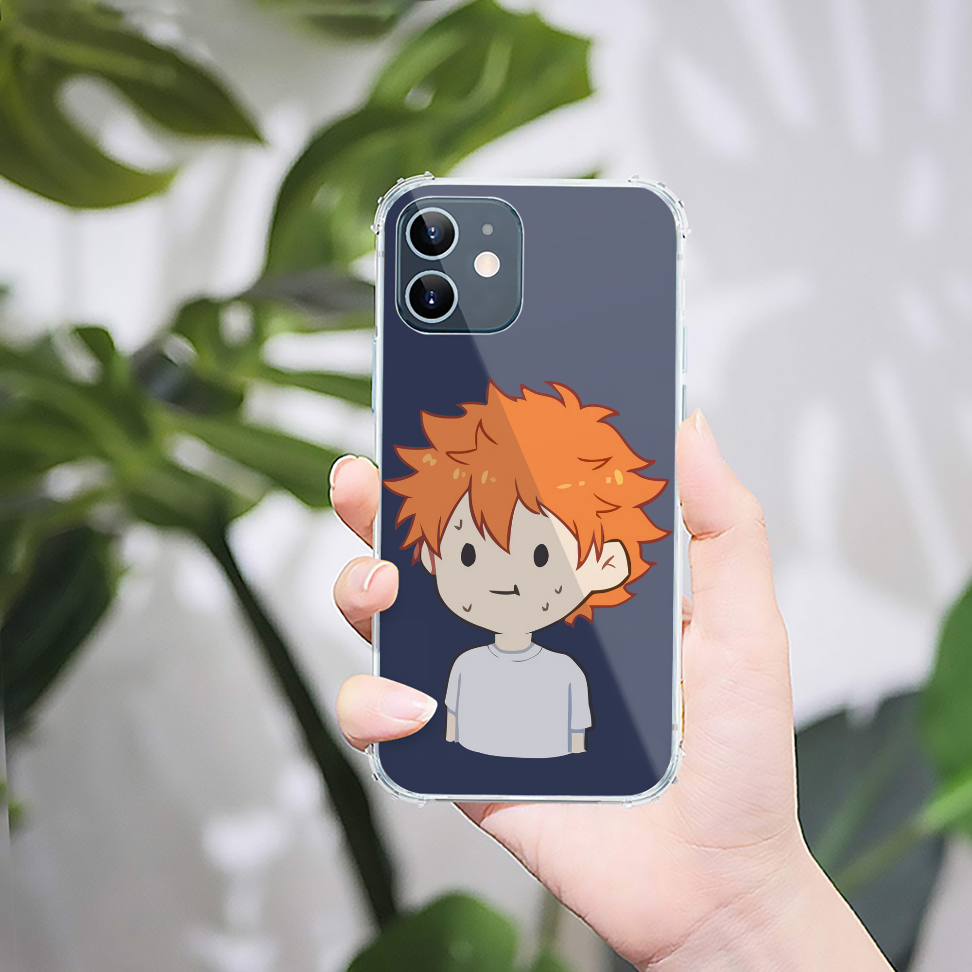 （画像用） ハイキュー!! Haikyu!! 【iPhone 12シリーズ対応】透明スマホケース（クリアソフトケース）